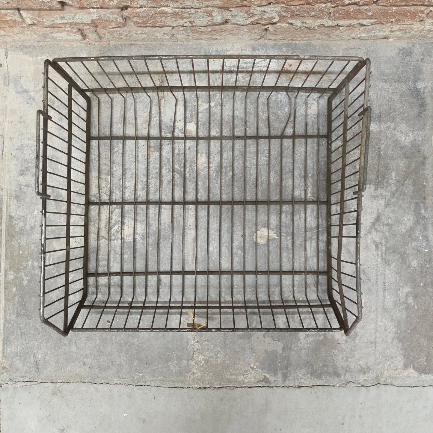 Stackable Storage Basket with Angled Open Front