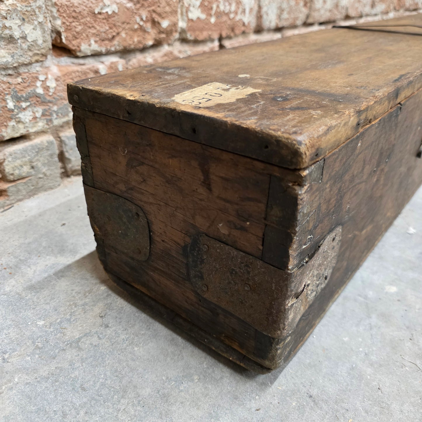 Antique Tool/Firearm Wooden Transport Box