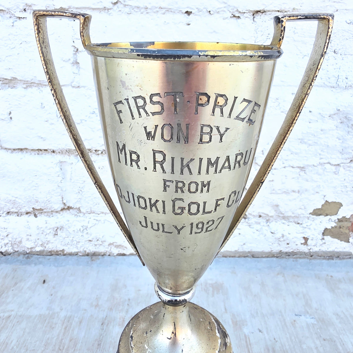1927 First Prize Yojioki Golf Club