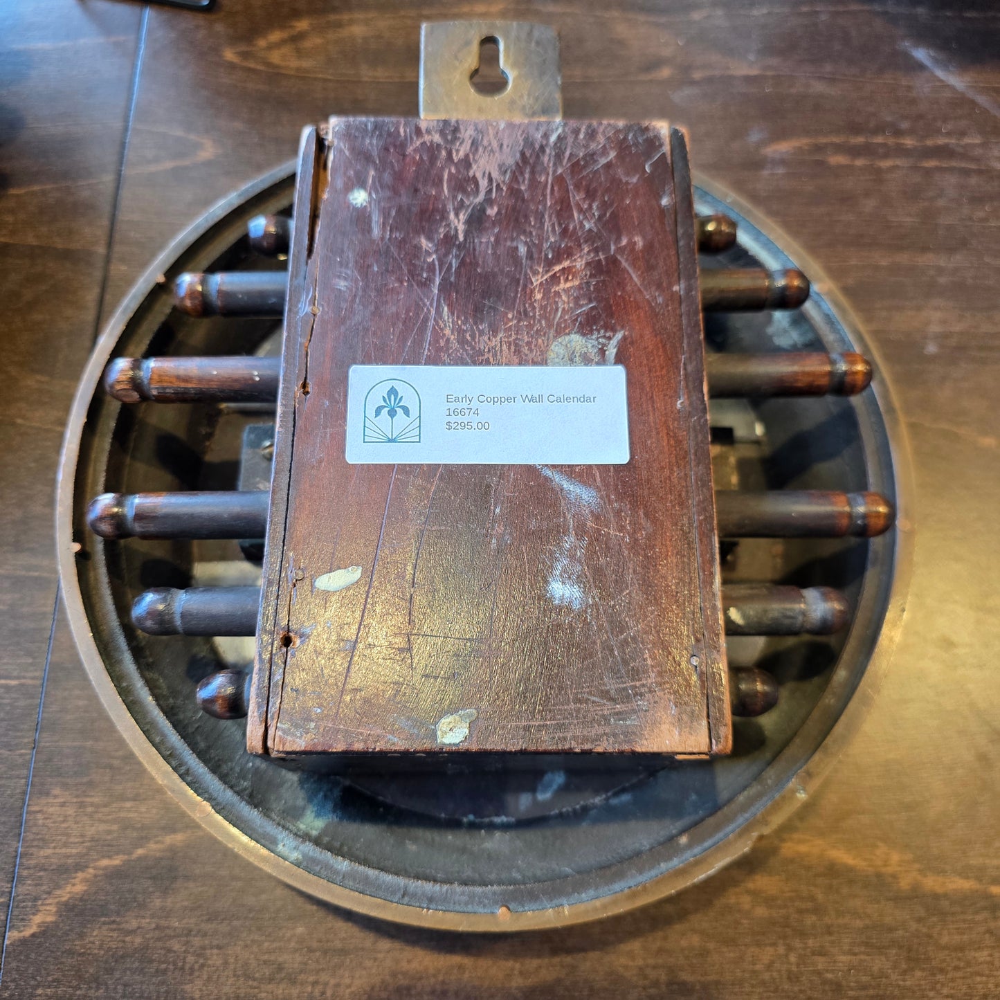 Early Copper Wall Calendar (Decor)