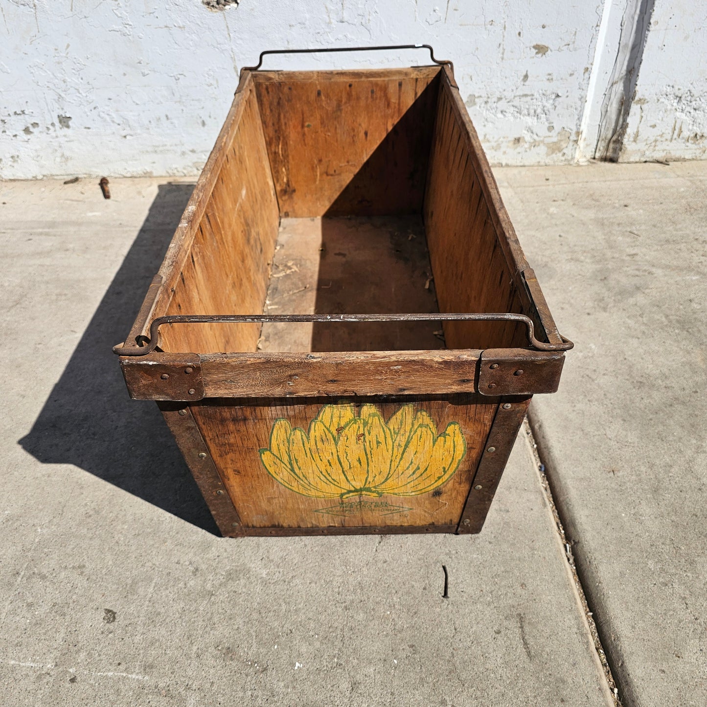 Wooden Banana Box/Crate