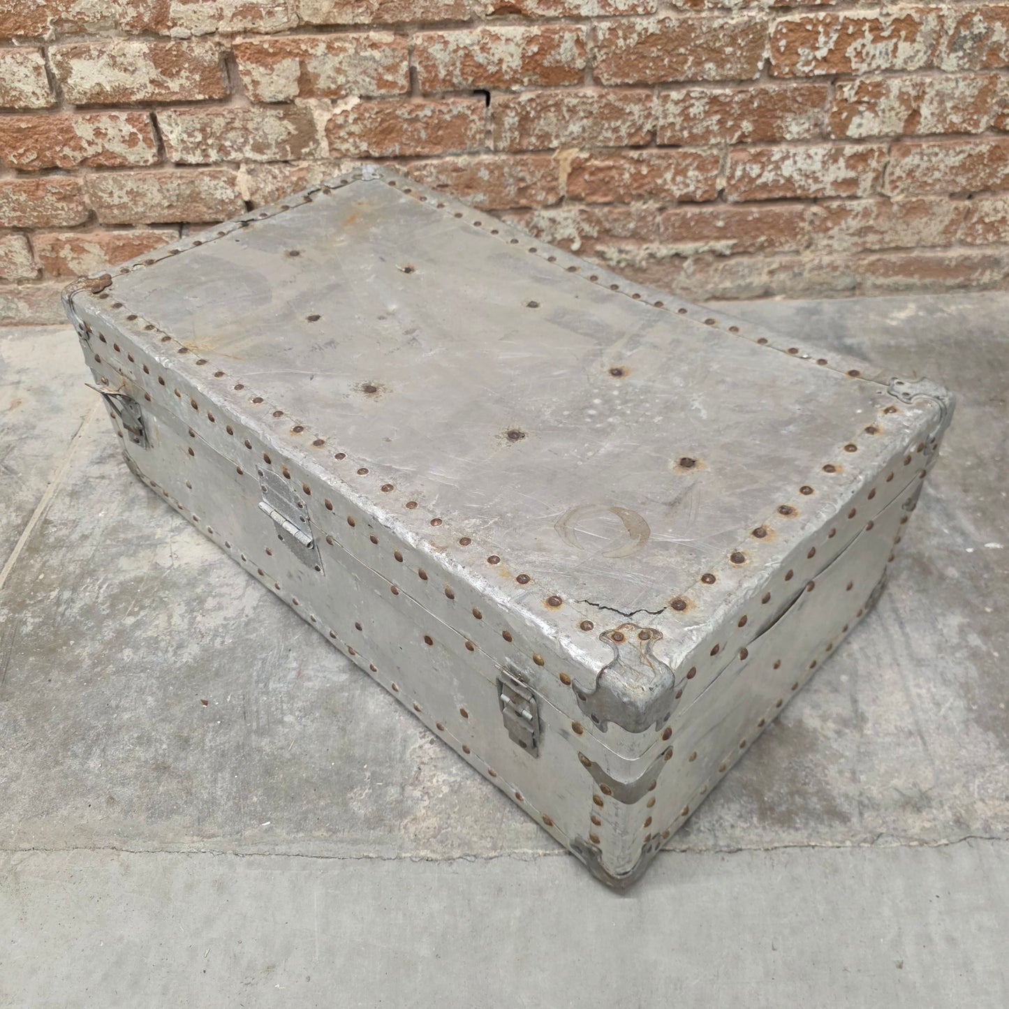 Small Aluminum Travel Trunk
