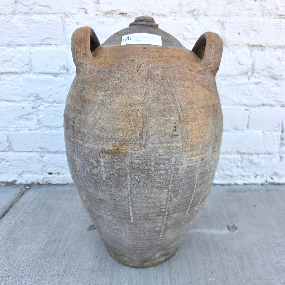 Antique French Stoneware Jug