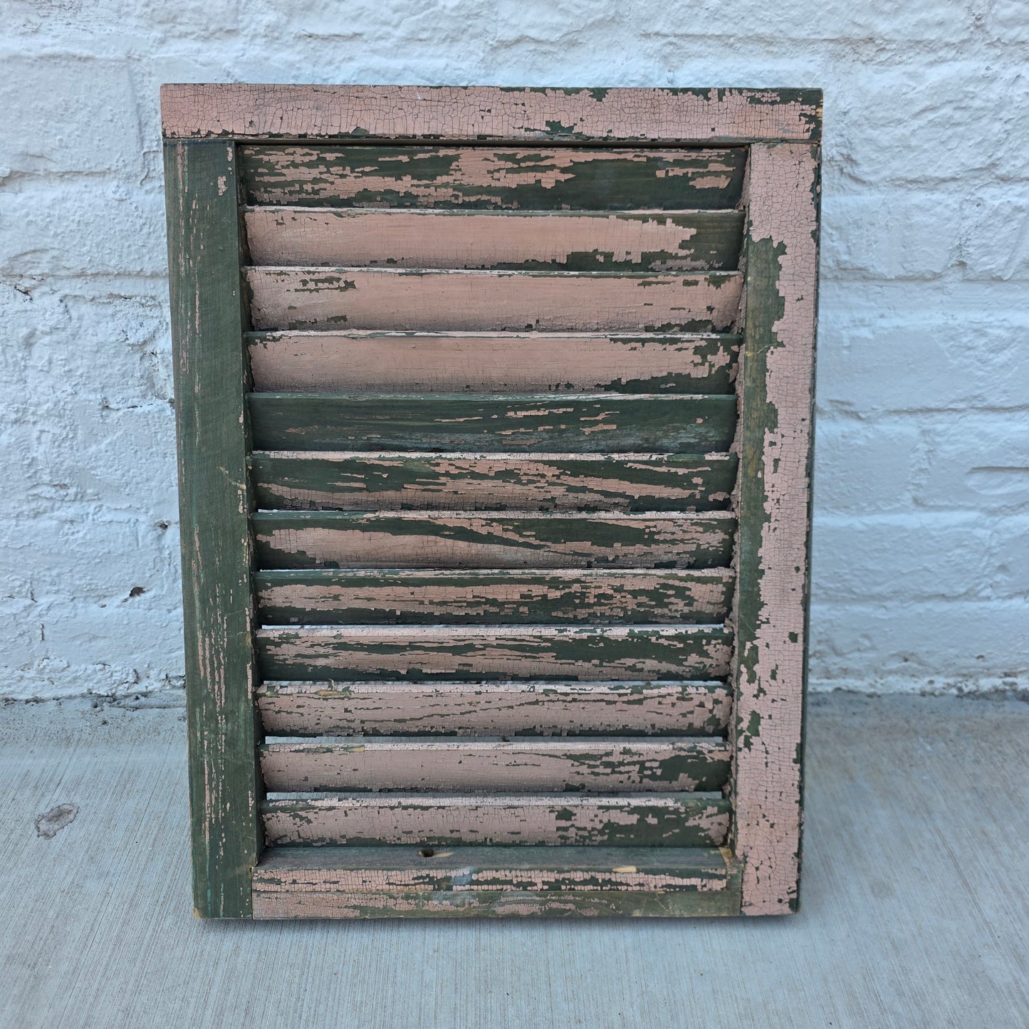 Small Vintage Wooden Shutter