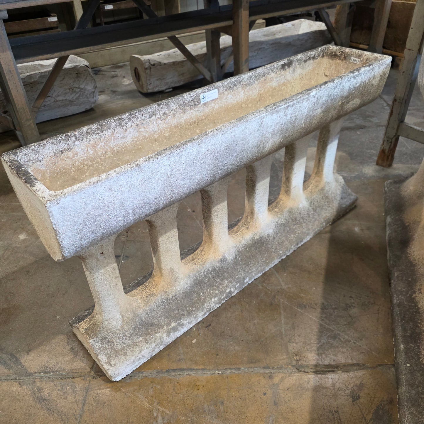 Willy Guhl Concrete Railing Planter
