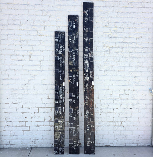 Blue Wood Painted Hardware Store Panel