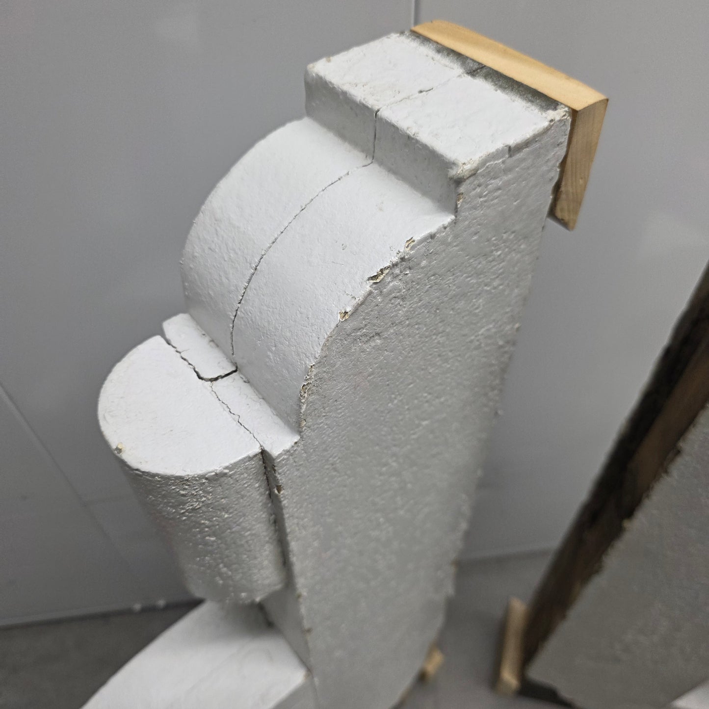 Pair of White Corbels