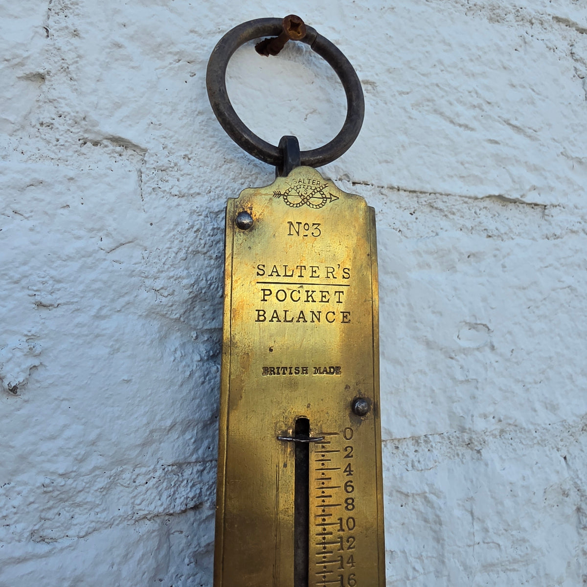 Antique Brass English Scale