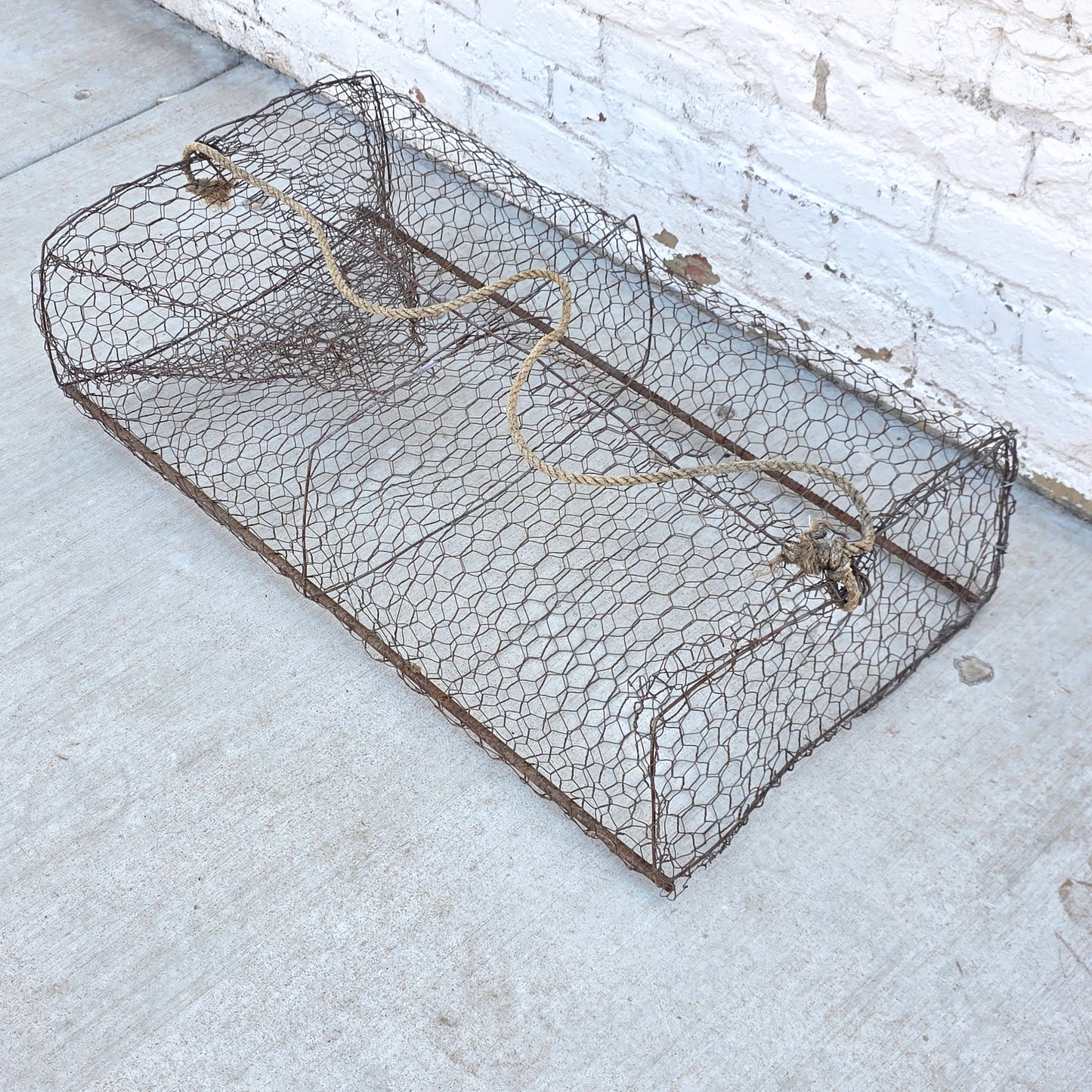 Vintage Wire Crab Trap