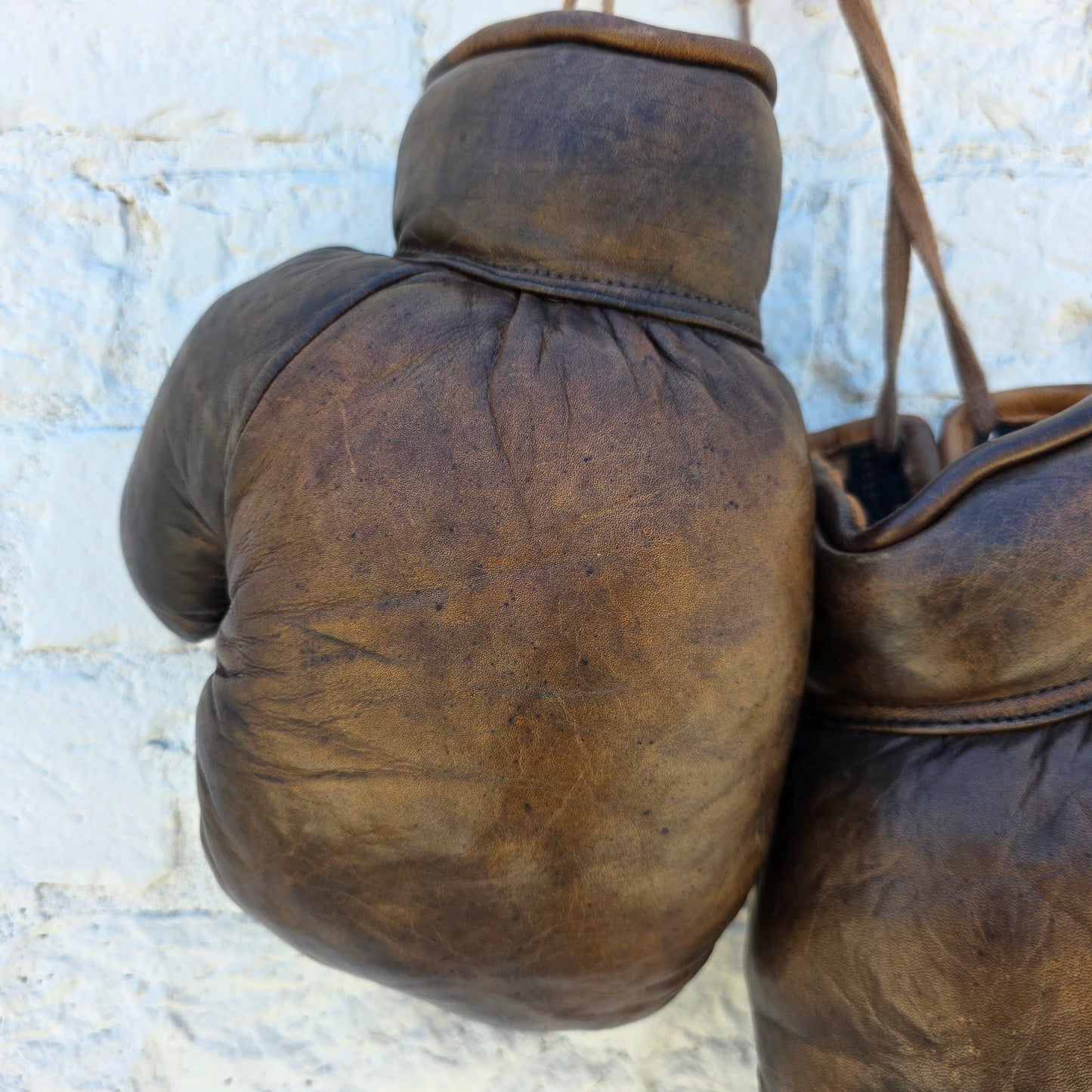Antique Leather Boxing Gloves