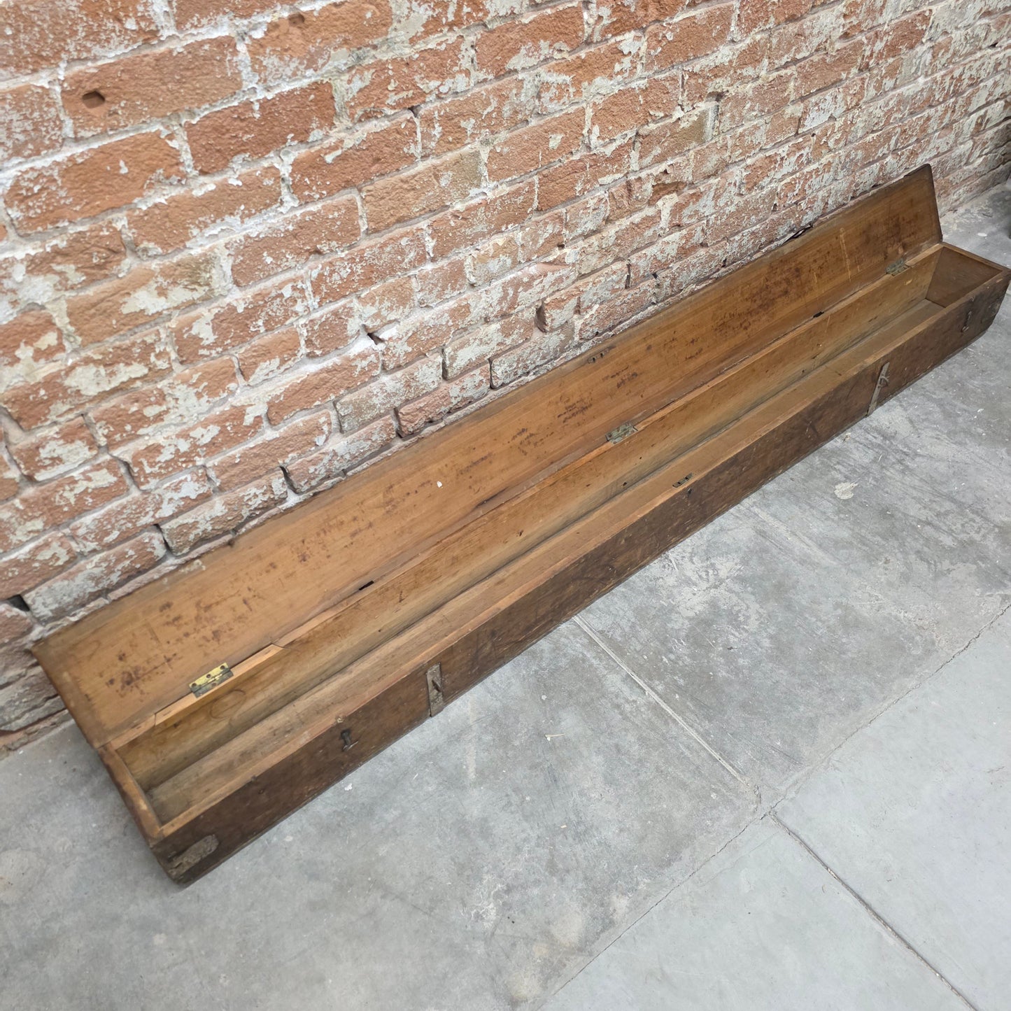 Antique Tool/Firearm Wooden Transport Box