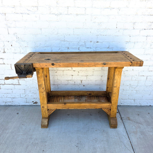 Small Industrial Work Table