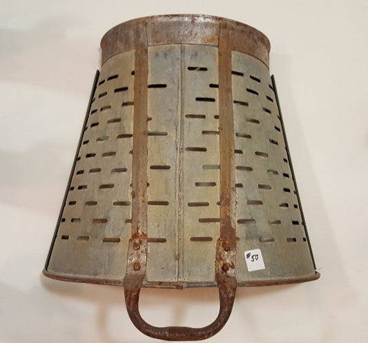 Olive Bucket Wall Pocket