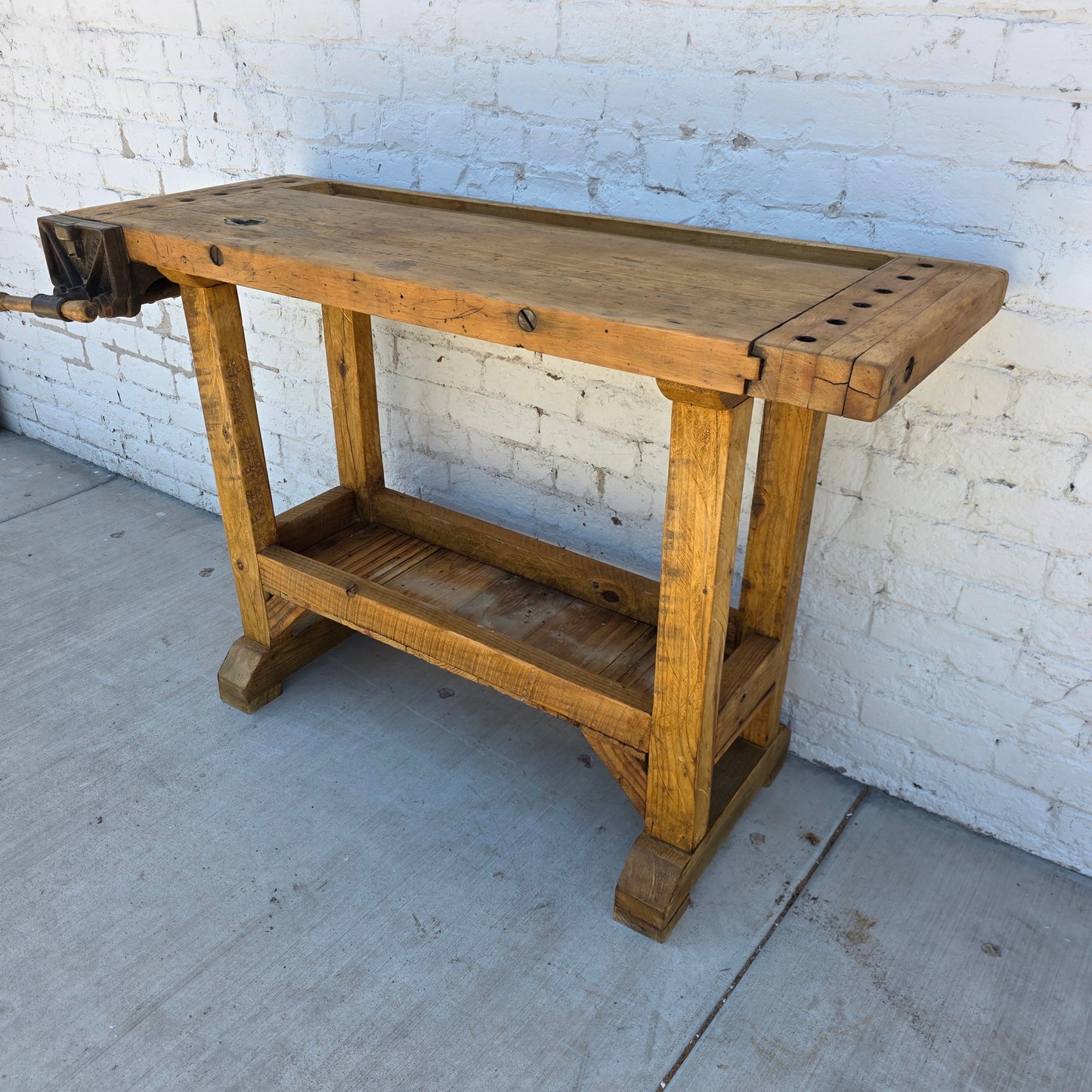 Small Industrial Work Table