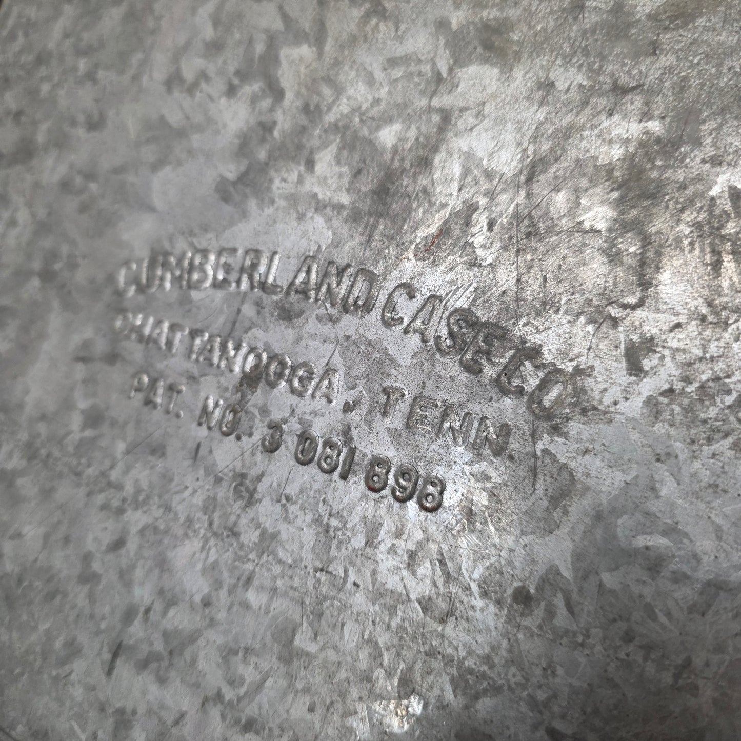 Galvanized Cumberland Milk Crate, Chattanooga, TN