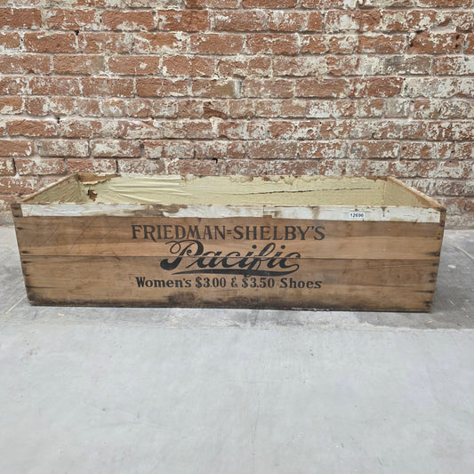 Antique Shoe Display Crate