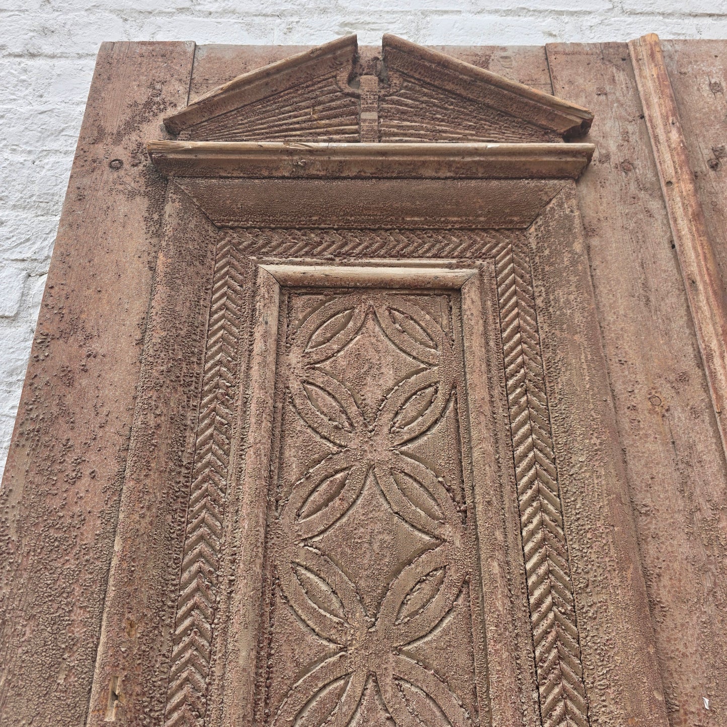 Pair of Carved French Doors