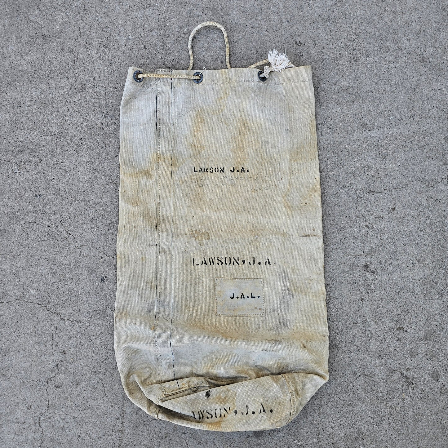 Canvas Military Bag