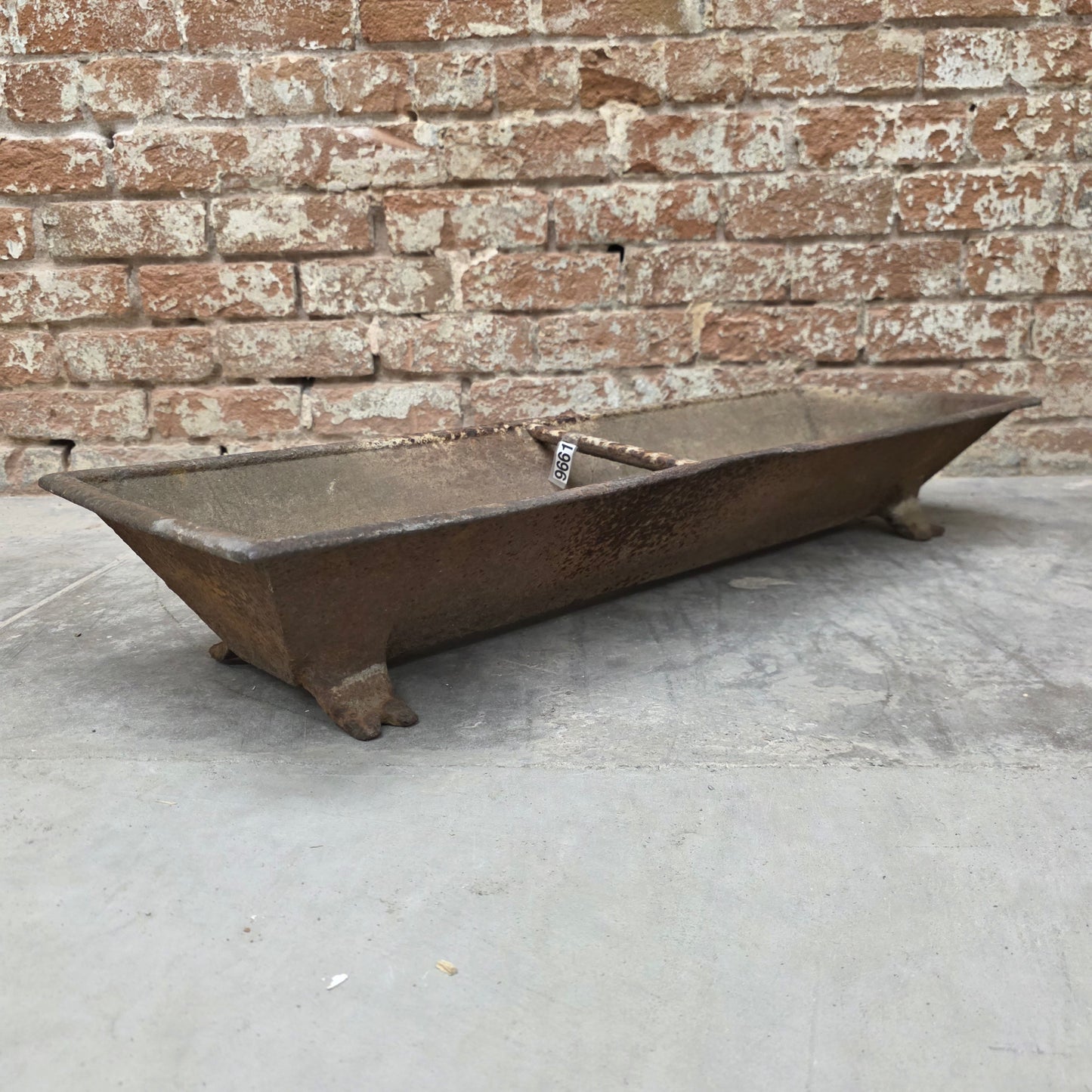 Antique Iron Trough/Feeder