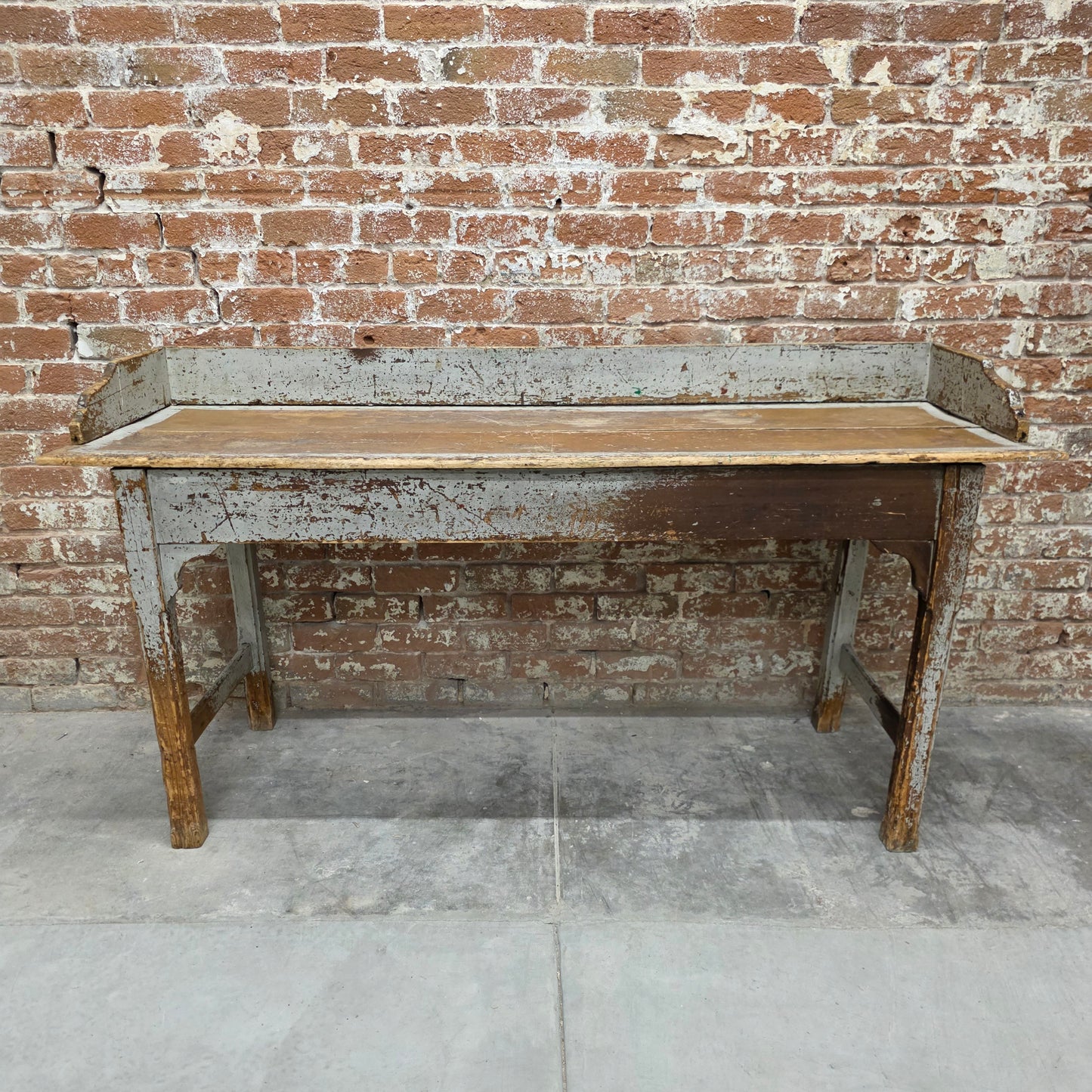 Painted Wood Work/Console Table