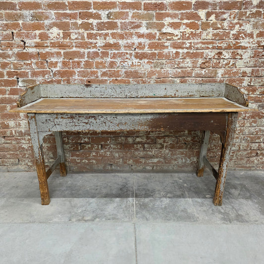Painted Wood Work/Console Table