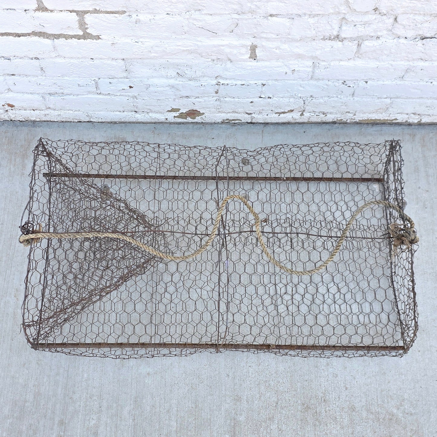 Vintage Wire Crab Trap