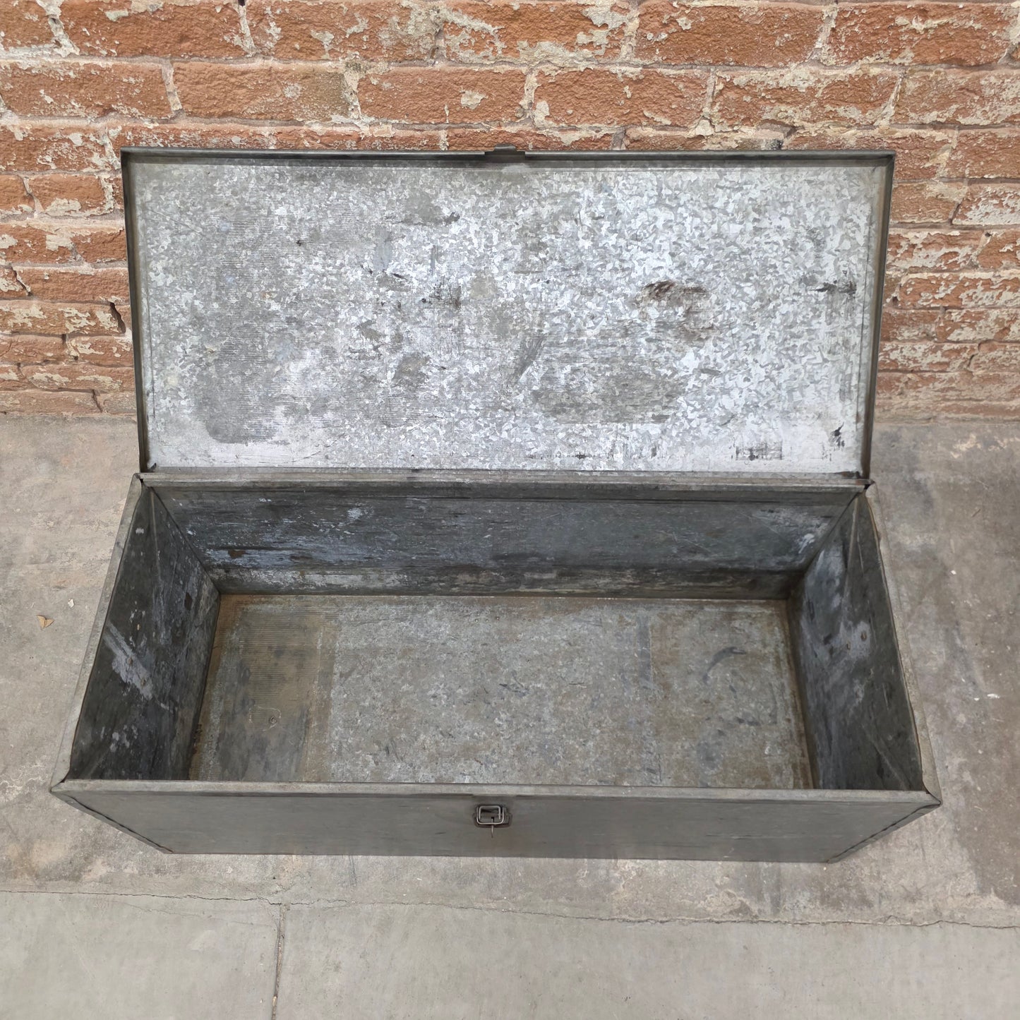 Galvanized Metal Trunk