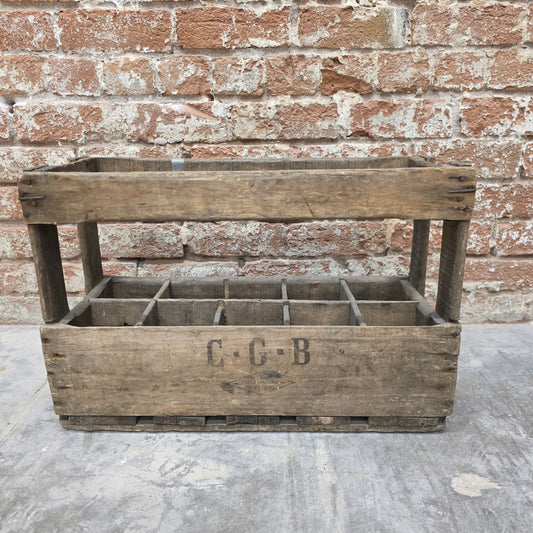 Antique Champagne Bottle Crate (Misc Companies)