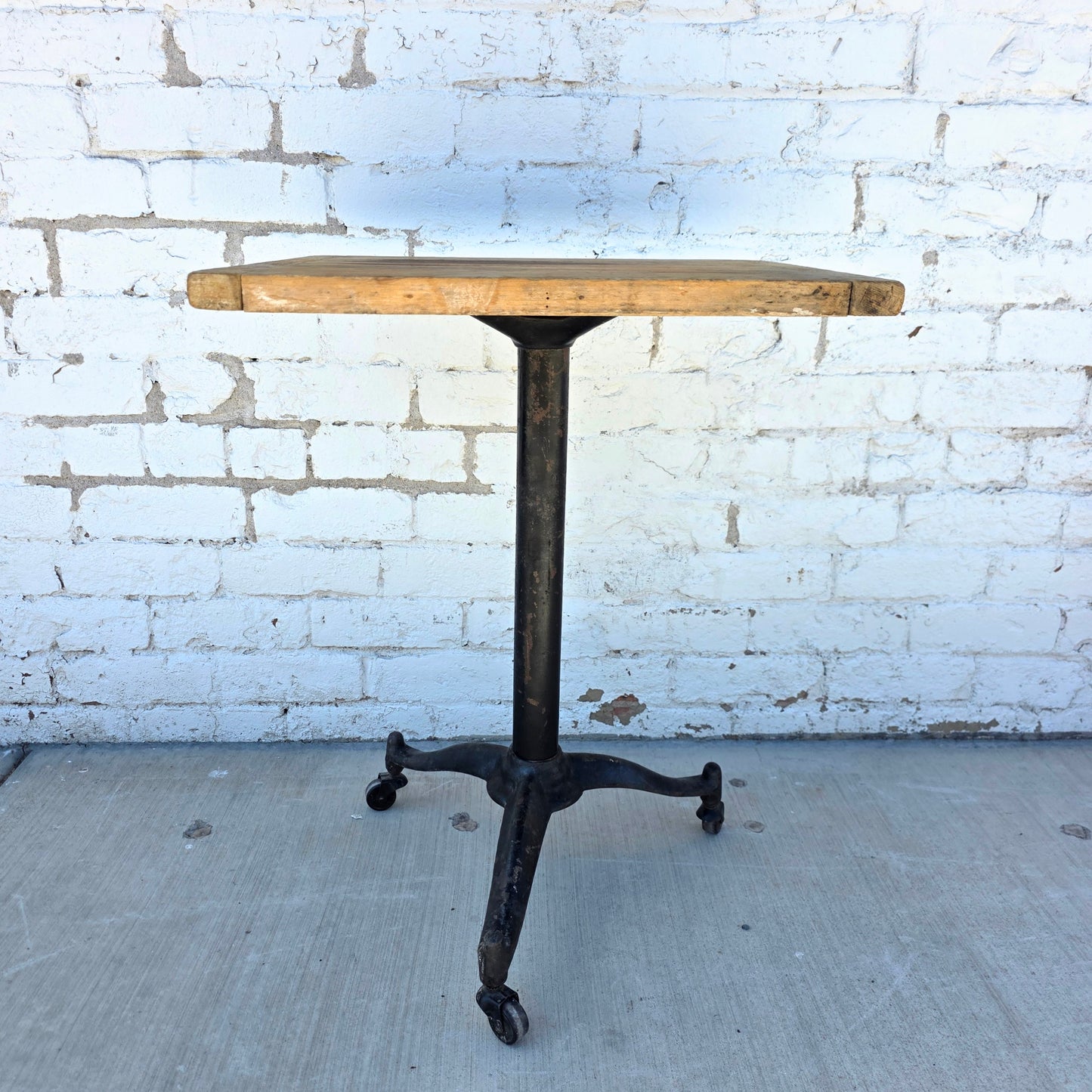 Antique Industrial Small Table