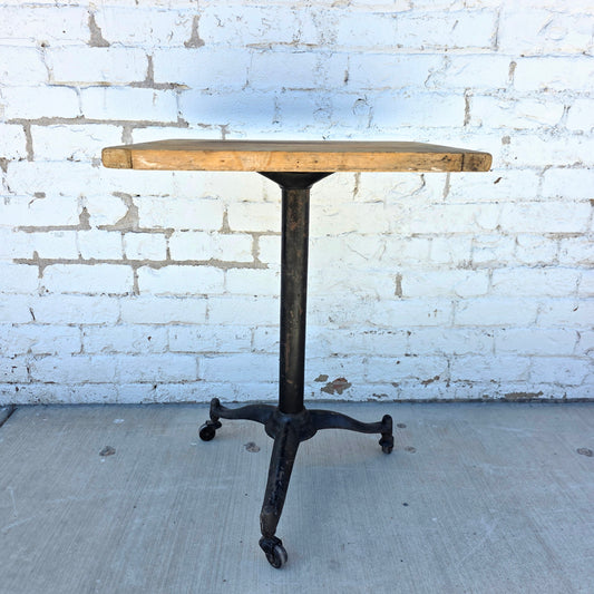 Antique Industrial Small Table