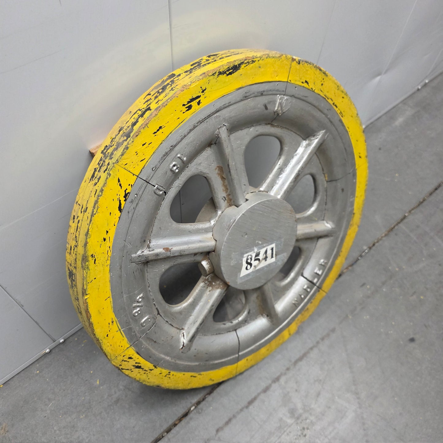 Yellow and Silver Decorative Foundry Mold