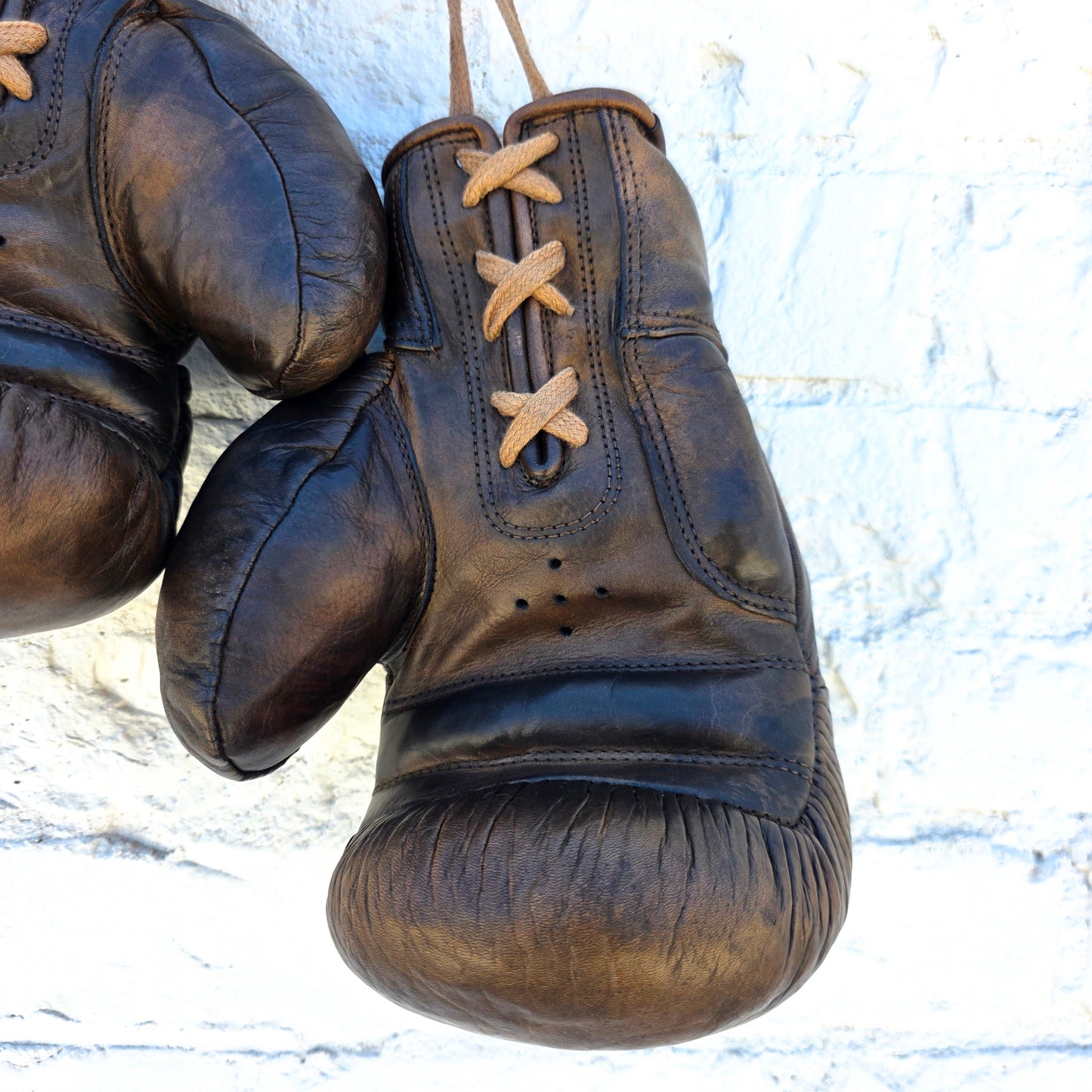 Antique Leather Boxing Gloves