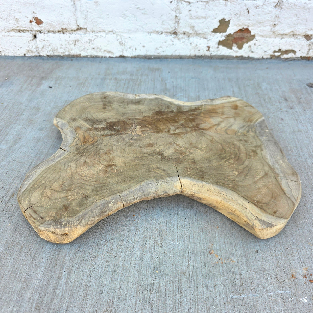 Teak Cutting Board Slice
