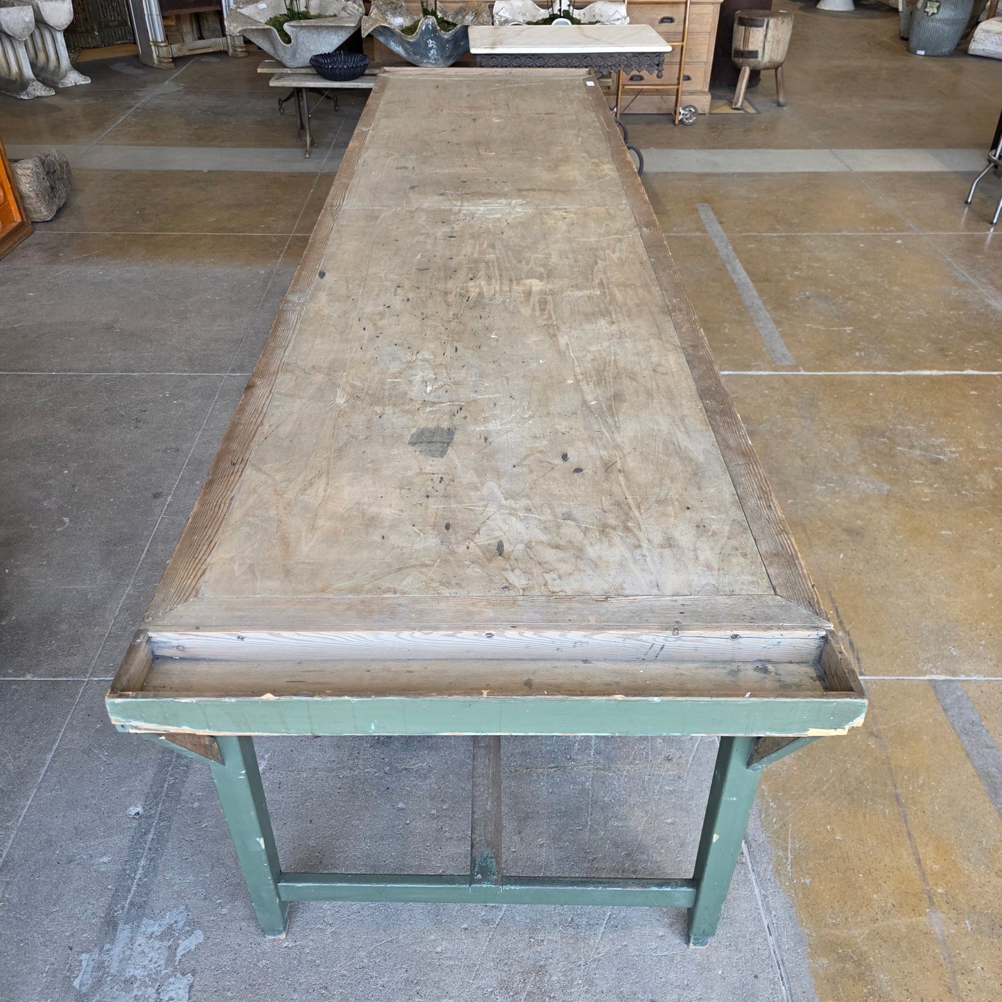 French Pine Work Table