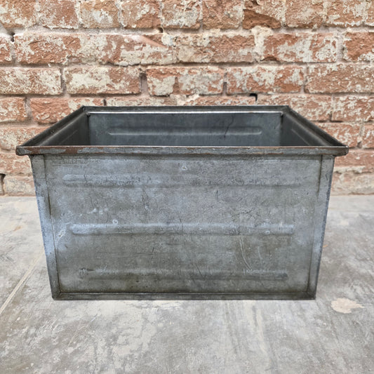Industrial Schafer Kasten Iron Crate