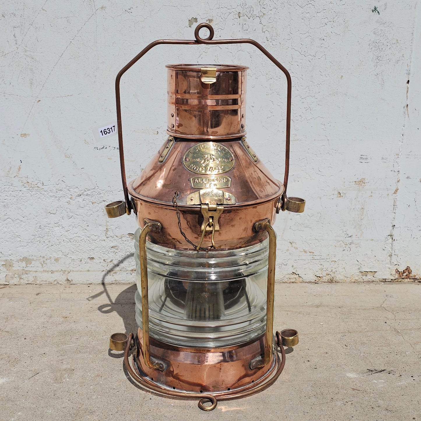 Copper Nautical Lantern