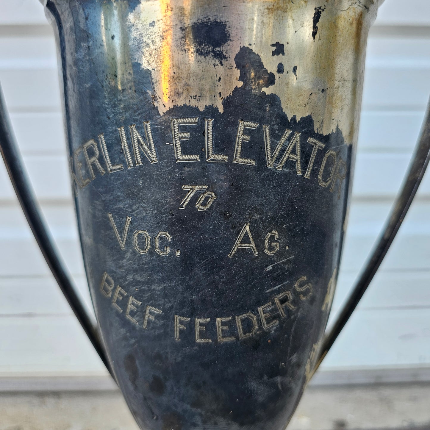 Antique Trophy "Kerlin Elevator, Beef Feeders"