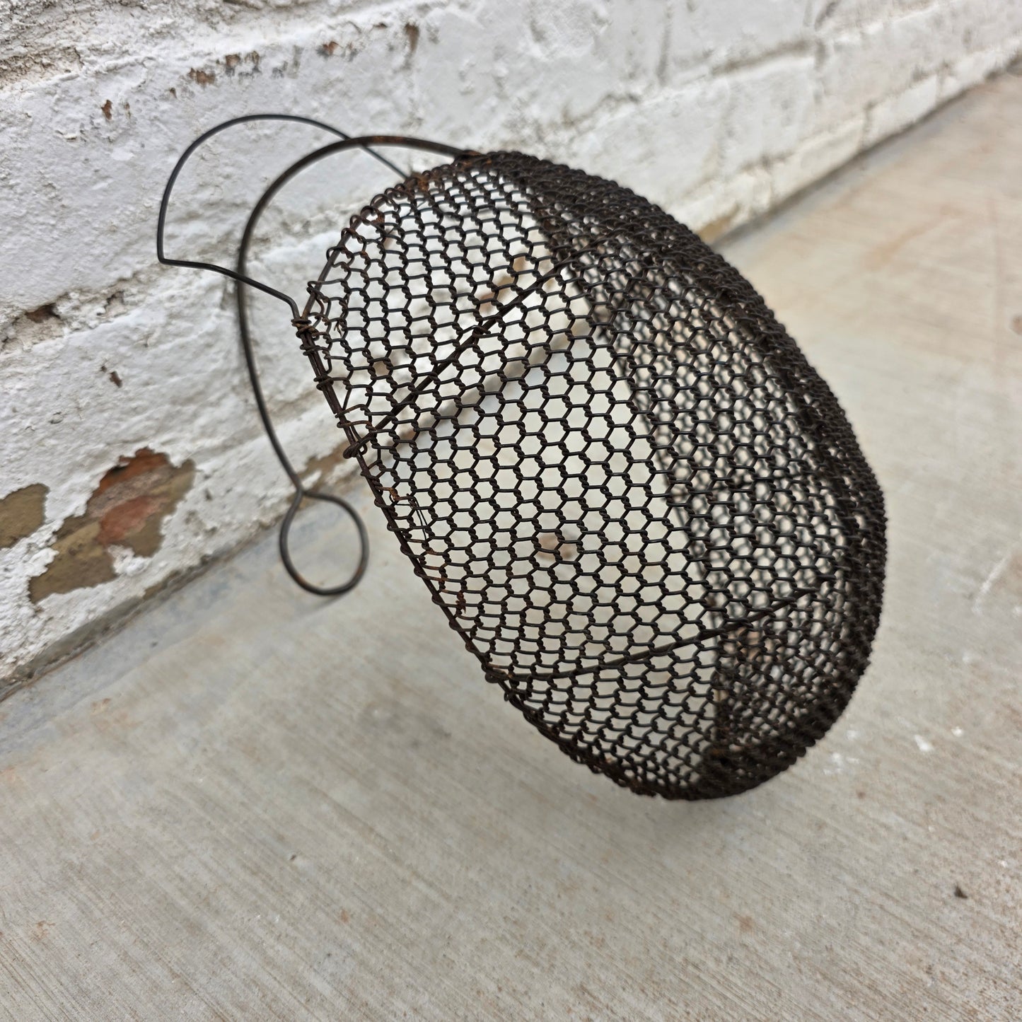 Antique Wire Mesh Fencing Mask, Circa late 19th Century