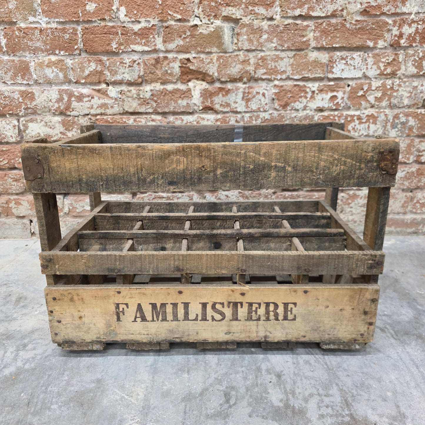 Antique Champagne Bottle Crate (Misc Companies)