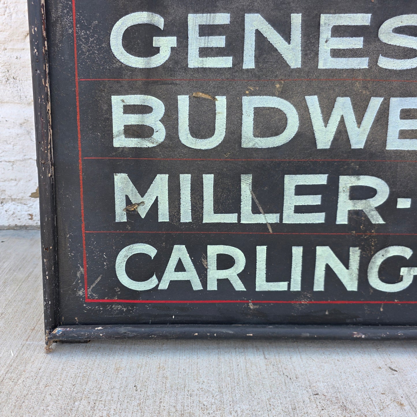 Beers & Ales Pub Sign
