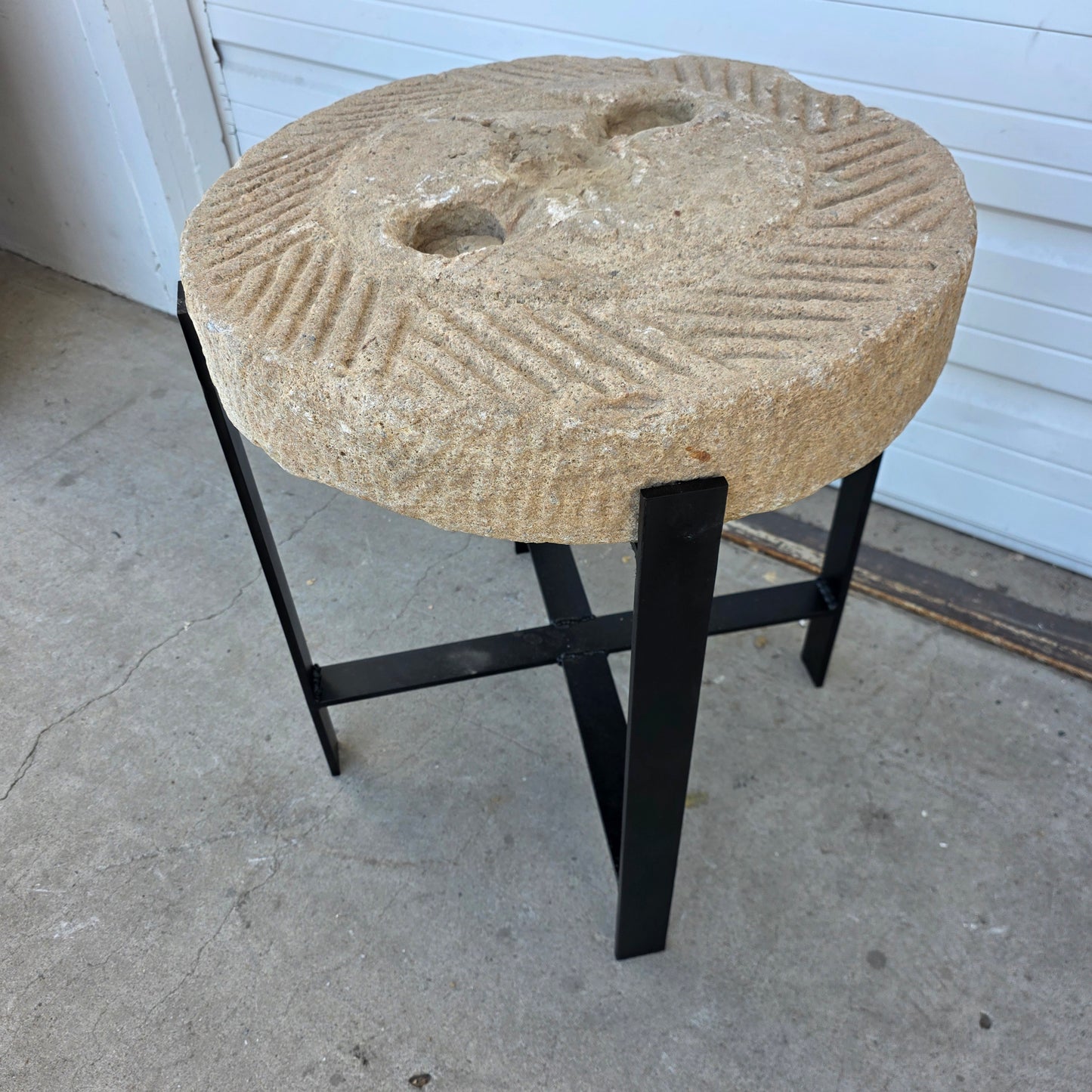 Grindstone Side Table