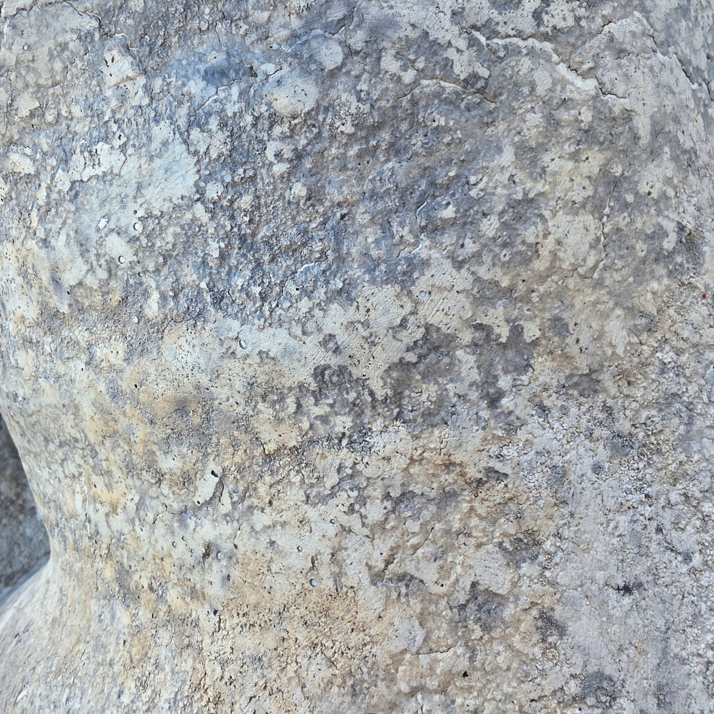 Large Standing Plaster Pig