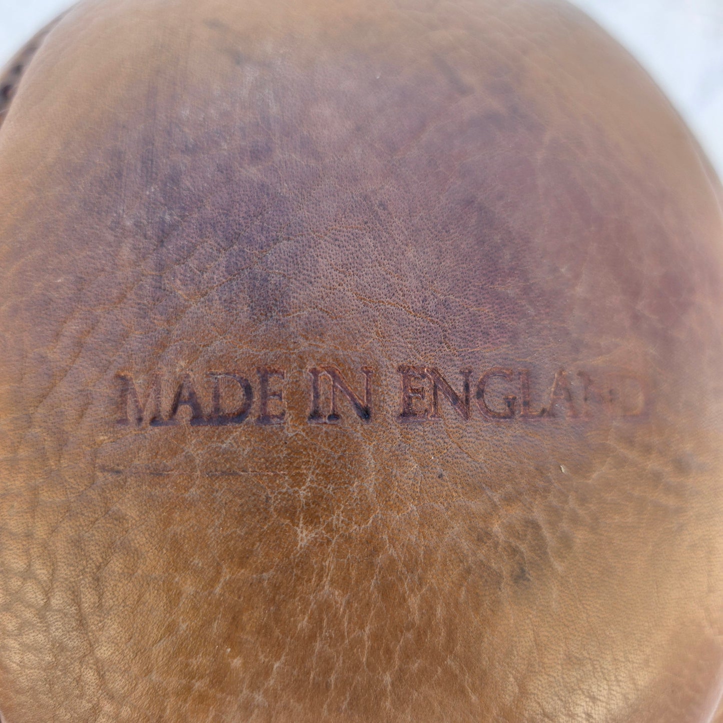 Antique Leather English Boxing Speed Bag