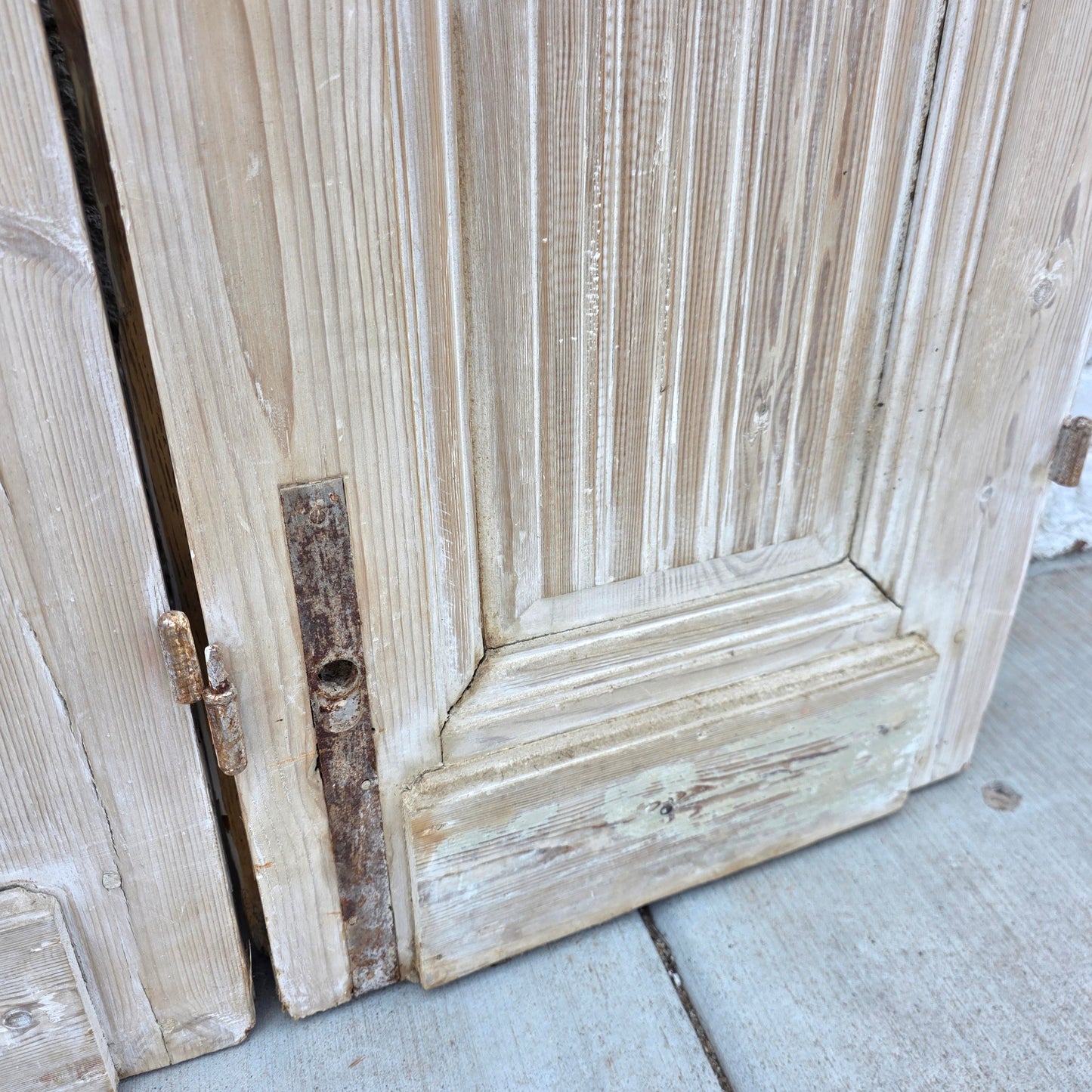 Set of 4 Washed Arched Doors w/48 Lites