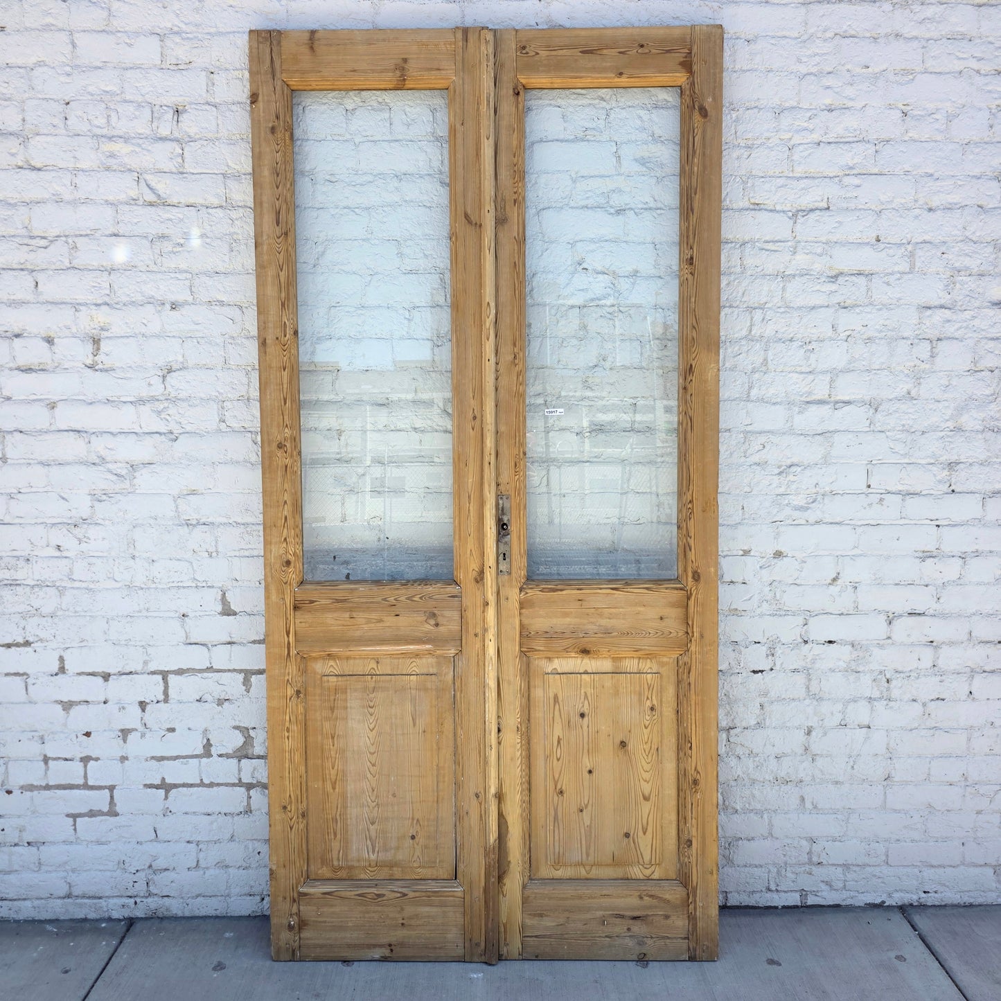 Pair of Single Lite French Doors