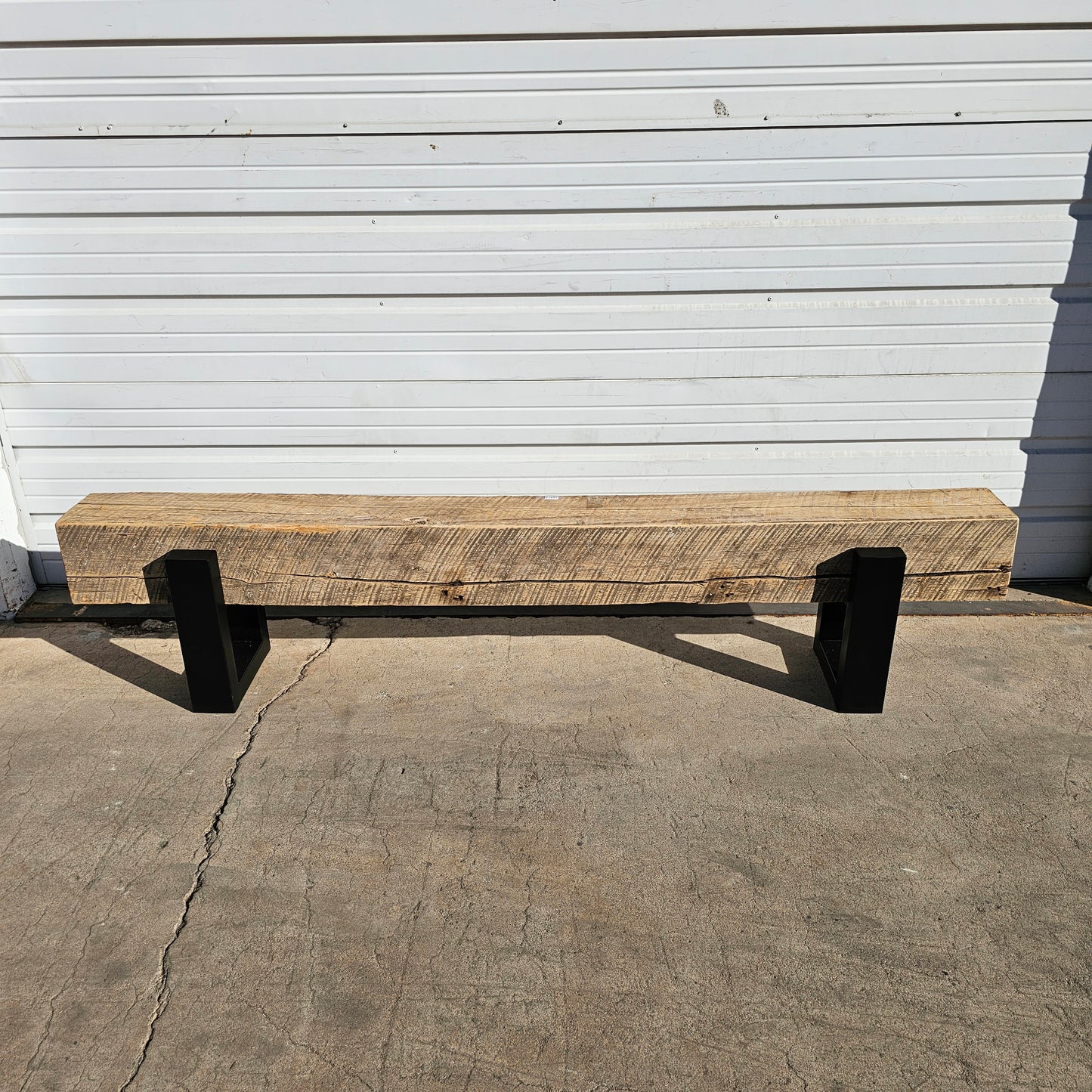 Antique Barn Beam Bench