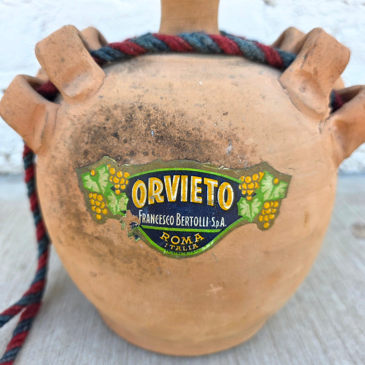 Italian Terracotta Pottery Jug