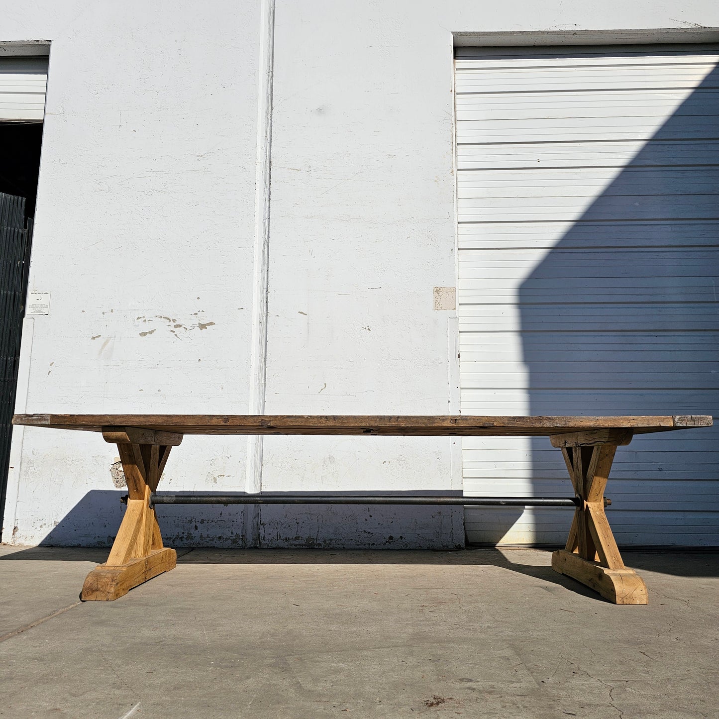 French Trestle Base Dining Table