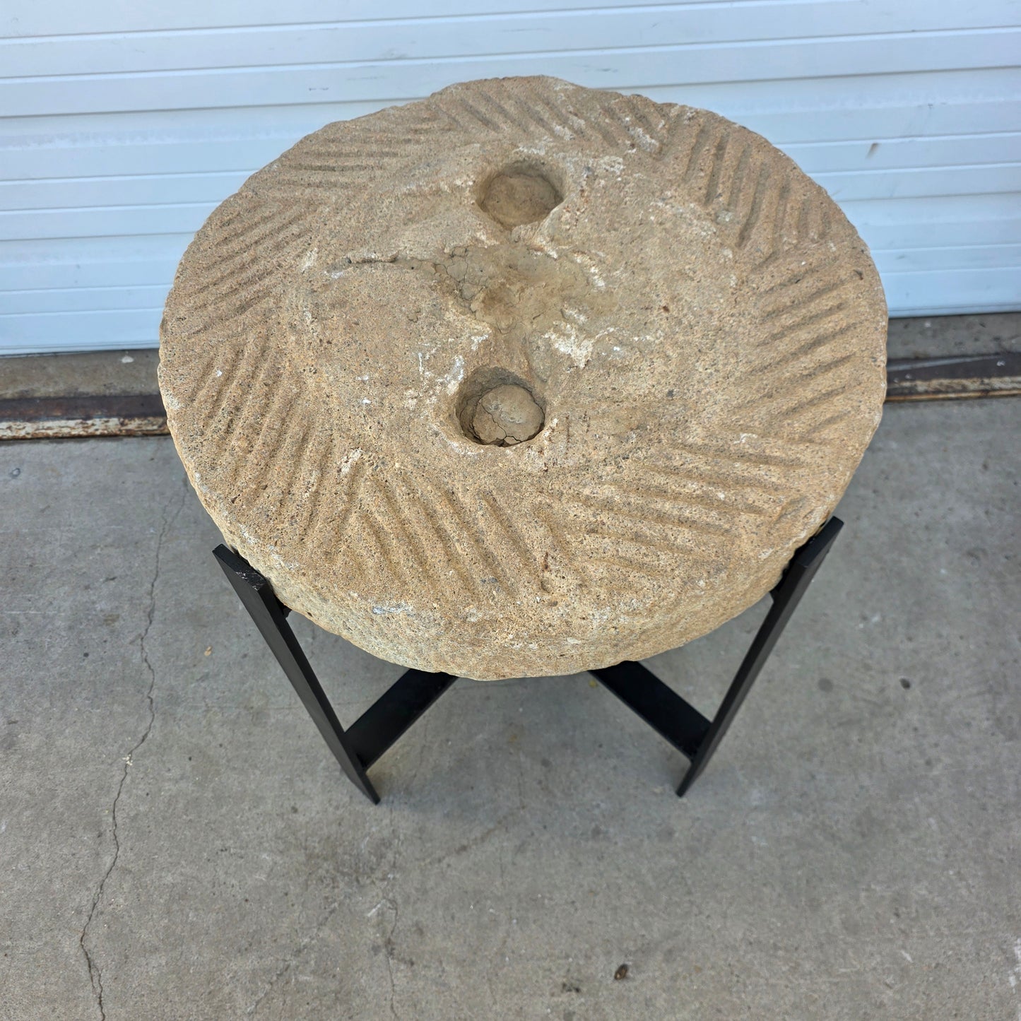 Grindstone Side Table