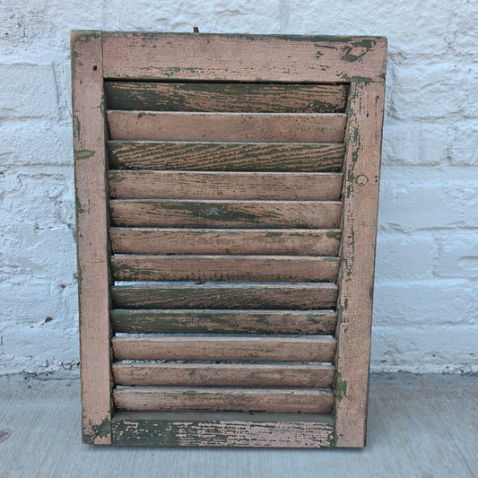 Small Vintage Wooden Shutter